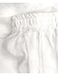 abordables Faldas de lino de algodón-Mujer Columpio Falda larga Maxi Faldas Plisado Color sólido Casual Diario Primavera &amp; Otoño Algodón Algodón y lino Elegante Verano Negro Blanco Amarillo Rojo