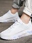 cheap Men&#039;s Athletic Shoes-Men&#039;s Trainers Athletic Shoes Sporty Daily Running Shoes Mesh Breathable White Black Blue Spring Summer