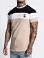 cheap Men&#039;s Casual T-shirts-Men&#039;s Tee T shirt Tee Shirt Graphic Patterned Poker Plus Size Crew Neck Casual Daily Short Sleeve Tops Designer Basic Muscle Slim Fit Blue Pink Khaki