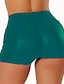 cheap Women&#039;s Shorts-Women&#039;s Shorts Hot Pants PU Artificial Leather Gray Green Wine 1 Mid Waist Basic Fashion Going out Club Stretchy Solid Colored S M L XL XXL / Skinny