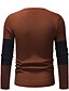 cheap Men&#039;s Pullover Sweater-Men&#039;s Sweater Pullover Knit Knitted Solid Color Crew Neck Stylish Party Daily Fall Winter Black Gray XXS XS S / Long Sleeve / Regular Fit
