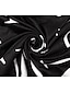 abordables Ensembles 2 pièces femme-Femme Chemise Ensembles de pantalons Lettre Imprimer Casual Quotidien Actif Sportif manche longue Une Epaule Noir Printemps &amp; Automne