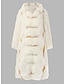cheap Women&#039;s Furs &amp; Leathers-Women&#039;s Faux Fur Coat Wedding Daily Fall Winter Long Coat Loose Chic &amp; Modern Elegant &amp; Luxurious Jacket Long Sleeve Solid Colored Oversized White