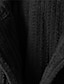billige sherpa jakker-Dame Pluss størrelse Teddyfrakk Vinterfrakk Knapp Lomme عادي utendørs Avslappet Langermet Hettegenser Normal Vinter Høst Svart Blå Kakifarget XL XXL 3XL 4XL 5XL