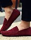 cheap Men&#039;s Slip-ons &amp; Loafers-Men&#039;s Loafers &amp; Slip-Ons Suede Shoes Driving Shoes Light Soles Casual Outdoor Office &amp; Career Walking Shoes Suede Non-slipping Wine Light Brown Green Spring Summer