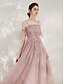 cheap Party Dresses-A-Line Prom Dresses Luxurious Dress Party Wear Floor Length Sleeveless Spaghetti Strap Tulle with Pleats Appliques 2022