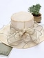 Χαμηλού Κόστους Καπέλο για πάρτι-Γυναικεία Καπέλο για πάρτι Πάρτι Γάμου Ειδική Περίσταση Λουλούδι Συμπαγές Χρώμα Κρασί Μαύρο Καπέλο / Λευκό / Φθινόπωρο / Χειμώνας / Άνοιξη / Καλοκαίρι