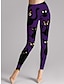 cheap Leggings-Women&#039;s 3D Print Casual / Sporty Print Leggings Ankle-Length Pants Stretchy Holiday Animal High Waist Comfort Sports Skinny Green White Black Purple Rainbow S M L XL XXL