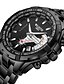 cheap Quartz Watches-WLISTH Quartz Watch Steel Band Watches for Men&#039;s Men Analog Quartz Calendar / date / day Noctilucent Alloy Stainless Steel