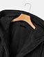 رخيصةأون جاكيتات شيربا-نسائي حجم اضافي معطف تيدي معطف شتوي أزرار جيب 平织 الأماكن المفتوحة فضفاض كم طويل هودي عادية الشتاء الخريف أسود أزرق كاكي XL XXL 3XL 4XL 5XL