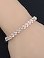 cheap Bracelets &amp; Bangles-Women&#039;s Chain Bracelet Classic Fashion Wedding Cute Simple Alloy Bracelet Jewelry Silver / Gold For Gift Daily