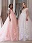 cheap Flower Girl Dresses-A-Line Floor Length Flower Girl Dress First Communion Cute Prom Dress Chiffon with Appliques Fit 3-16 Years