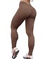 cheap Yoga Leggings &amp; Tights-Women&#039;s Yoga Pants Scrunch Butt Ruched Butt Lifting Pocket Tummy Control Butt Lift 4 Way Stretch High Waist Fitness Gym Workout Running Tights Leggings Bottoms Fashion Apple Green Rust Red White