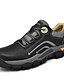 cheap Men&#039;s Athletic Shoes-Men&#039;s Trainers Athletic Shoes Daily Hiking Shoes Cowhide Non-slipping Black Brown Fall Spring