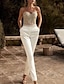 levne Svatební šaty-Párty pro nevěstu Sexy Svatební šaty Dvoudílné Srdcový výstřih Bez ramínek Na zem Satén Svatební obleky Svatební šaty S Korálky Aplikace 2024