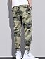 cheap Cargo Pants-Men&#039;s Joggers Tactical Cargo Trousers Classic Pocket Multiple Pockets Stylish Casual Cargo Casual Daily Micro-elastic Comfort Outdoor Camouflage Mid Waist ArmyGreen Black Gray M L XL