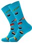 cheap Men&#039;s Socks-Fashion Comfort Men&#039;s Socks Multi Color Socks Party Medium Party Black 1 3 Pairs