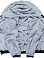 cheap Basic Hoodie Sweatshirts-Men&#039;s Hoodie Jacket Zip Hoodie Sweatshirt Designer Classic &amp; Timeless Warm Ups Solid Color Splicing Light Gray Dark Gray Red Black Hooded Office Causal Daily Long Sleeve Clothing Clothes Regular Fit