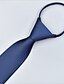 cheap Men&#039;s Accessories-Men&#039;s Work Ties Solid Colored Black Wine Royal Blue 2023