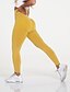 cheap Yoga Leggings &amp; Tights-Women Seamless Leggings Workout Butt Lift Tights Ruched Push Up Tummy Control Leggings Sport Gym Yoga Fitness Cycling Running Athleisure Activewear