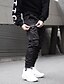 cheap Cargo Pants-Men&#039;s Cargo Pants Joggers Trousers Jogging Pants Drawstring Elastic Waist Multi Pocket Solid Color Cotton Streetwear Hip Hop Black Grey