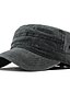 cheap Men&#039;s Hats-Men&#039;s Military Cap Cadet Hat Flat Hat Black Navy Blue Pure Color Street Dailywear Portable Color Block