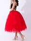 cheap Midi Skirts-Women&#039;s Skirt Tulle Midi Black White Red Purple Skirts Spring Summer Layered Tulle Lined Basic Party One-Size