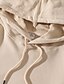 Χαμηλού Κόστους Βασικές Γυναικείες Μπλούζες-γυναικείο πουλόβερ φούτερ με κουκούλα απλή μπροστινή τσέπη καθημερινά μη εκτύπωση βασικά φούτερ με κουκούλα