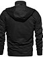 cheap Men&#039;s Jackets &amp; Coats-Men&#039;s Bomber Jacket Winter Jacket Winter Regular Solid Colored Drawstring Basic Daily Fleece Lining Warm Army Green Khaki Black