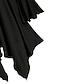 cheap Women&#039;s Coats &amp; Trench Coats-Women&#039;s Coat Cloak / Capes Halloween Cosplay Long Overcoat Winter Long Coat Party Hoodie Jacket Warm Windproof Streetwear Casual St. Patrick&#039;s Day Jacket Long Sleeve Pleated Black Purple Green