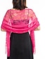 cheap Women&#039;s Shawls &amp; Wraps-Women&#039;s Women&#039;s Shawls &amp; Wraps Party Wedding Anniversary Camel Red Pink Scarf Flower / Fall / Winter / Spring / Summer / Polyester