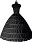 baratos Historische &amp; Vintage-Kostüme-Classic Lolita 1950s Gothic Medieval Petticoat Hoop Skirt Tutu Under Skirt Crinoline Ankle Length Princess Outlander Women&#039;s Christmas Wedding Party Wedding Guest Adults Teen Petticoat