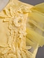 Χαμηλού Κόστους Φορέματα για πάρτι-Παιδιά Κοριτσίστικα Φόρεμα Ζακάρ Αμάνικο Γάμου Πάρτι Ειδική Περίσταση Δίχτυ χαριτωμένο στυλ Πριγκίπισσα Πολυεστέρας Μακρύ Ροζ πριγκίπισσα φόρεμα Φόρεμα για κορίτσια λουλουδιών