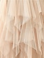 cheap Plain Skirts-Women&#039;s Skirt &amp; Dress Swing Work Skirts Tutu Midi Skirts Layered Tulle Solid Colored Party Halloween Summer Organza Elegant &amp; Luxurious Princess Lolita Tutus Princess Apricot Black White Pink