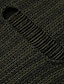 billige cardigan sweater til mænd-Herre Unisex Cardigan Bluse Strikket Helfarve Stilfuld Langærmet Regulær Sweater Cardigans Hætte Efterår Vinter militærgrøn