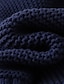 billige Sweatere og cardigans til drenge-Børn Drenge Bluse Langærmet Brun Navyblå Helfarve Krøllede Folder Indendørs udendørs Sej Daglig 3-10 år