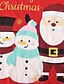 Χαμηλού Κόστους Σετ-2 τεμάχια νήπιο αγόρι άσχημο σετ χριστουγεννιάτικων ρούχων στολή γράμμα Άγιος Βασίλης χιονάνθρωπος με μακρυμάνικο σετ χριστουγεννιάτικα δώρα καθημερινά casual χειμώνα φθινόπωρο 1-5 ετών κόκκινο