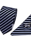 olcso Nyakkendők és csokornyakkendők-Férfi Nyakkendők Szögletes zseb Mandzsetta szettek Munkahelyi Esküvő Előírásos stílus Klasszikus Kockás Napi események