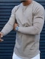 ieftine Tricouri casual pentru bărbați-Bărbați Tricou Tricou cu maneca lunga Dungi Stil Nautic Casual Concediu Manșon Lung Îmbrăcăminte Modă Ușor Muşchi Mare si inalt
