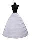 cheap Historical &amp; Vintage Costumes-Classic Lolita 1950s Gothic Medieval Petticoat Hoop Skirt Tutu Under Skirt Crinoline Ankle Length Princess Outlander Women&#039;s Christmas Wedding Party Wedding Guest Adults Teen Petticoat