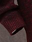 cheap Men&#039;s Cardigan Sweater-Men&#039;s Sweater Cardigan Knit Knitted Solid Color Hooded Stylish Outdoor Home Clothing Apparel Fall Winter Blue Wine M L XL / Long Sleeve / Long Sleeve