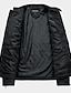cheap Men&#039;s Jackets &amp; Coats-Men&#039;s Bomber Jacket Padded Varsity Jacket Pocket Sports Outdoor Daily Regular Streetwear Casual Warm Breathable Fall Winter Solid Color Black Royal Blue Army Green Puffer Jacket