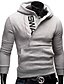 cheap Basic Hoodie Sweatshirts-Men&#039;s Hoodie Sweatshirt Pocket Sportswear Casual Letter Black Blue Light Grey Red Light Blue Hooded Casual Daily Holiday Long Sleeve Clothing Clothes Regular Fit