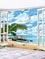 cheap Home &amp; Garden-Window Landscape Wall Tapestry Art Decor Blanket Curtain Picnic Tablecloth Hanging Home Bedroom Living Room Dorm Decoration Polyester Sea Ocean Beach Palm