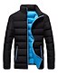 cheap Men&#039;s Jackets &amp; Coats-Men&#039;s Puffer Jacket Winter Jacket Winter Coat Breathable Outdoor Street Daily Solid Color Outerwear Clothing Apparel Streetwear Sporty Green Blue Red