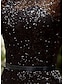 abordables Robes de Soirée-Trompette / Sirène Etincelant Fiançailles robe ceremonie Robe Bijoux Manches Longues Longueur Sol Tulle avec Paillette 2022