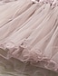 cheap Girls&#039; Dresses-Kids Little Dress Girls&#039; Flower Performance Pegeant Tulle Dress Patchwork Pink Above Knee Long Sleeve Elegant Princess Cute Dresses Fall Spring Slim 2-8 Years / Summer