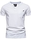 voordelige Casual T-shirts voor heren-zomer eenvoudig casual t-shirt herenmode trend sport t-shirt slank katoenen zak heren t-shirt (eurocode)