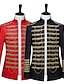 cheap Historical &amp; Vintage Costumes-Elegant Classical Retro Vintage Victorian Renaissance Party Costume Masquerade Suits &amp; Blazers Outerwear Prince Uniforms Cosplay Gentleman Men&#039;s Slim Fit Ball Gown Halloween Wedding Masquerade