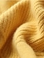 Χαμηλού Κόστους Πουλόβερ-Γυναικεία Πουλόβερ πουλόβερ Πουλόβερ Αλτης Ζιβάγκο Πλέκω Polyester Πλεκτό Drop Shoulder Φθινόπωρο Χειμώνας ΕΞΩΤΕΡΙΚΟΥ ΧΩΡΟΥ Σπίτι Καθημερινά Στυλάτο Βασικό Καθημερινό Μακρυμάνικο